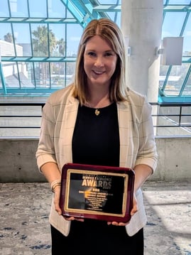 RBB Sales &amp; Marketing Manager Carrie Guenther was on hand to receive our 2026 Service Excellence Awards.